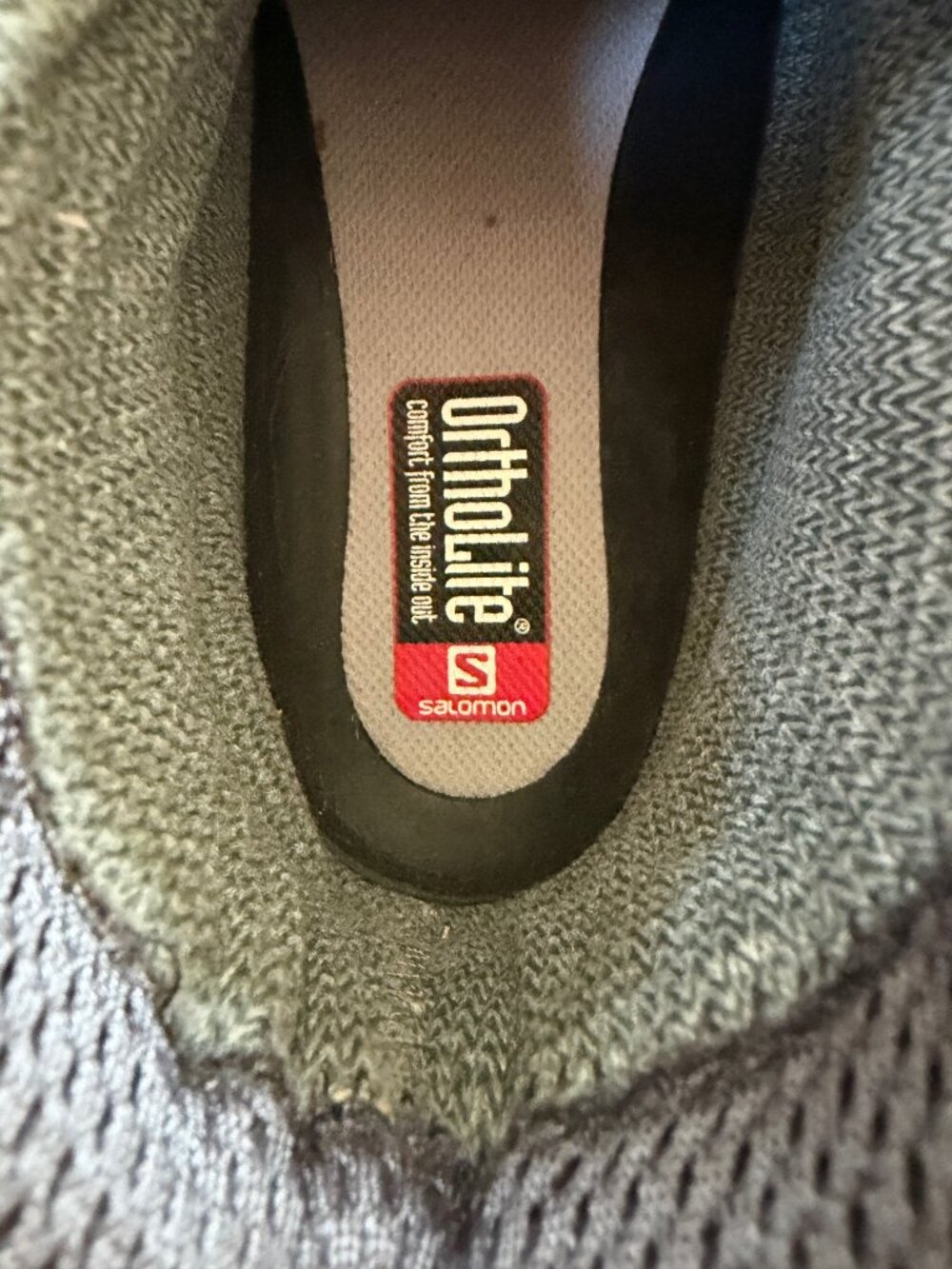 Salomon Comet 3D GTX Waterproof Hiking Boots - Women 9.5 / Men 8.5 Grey - Picture 13 of 16
